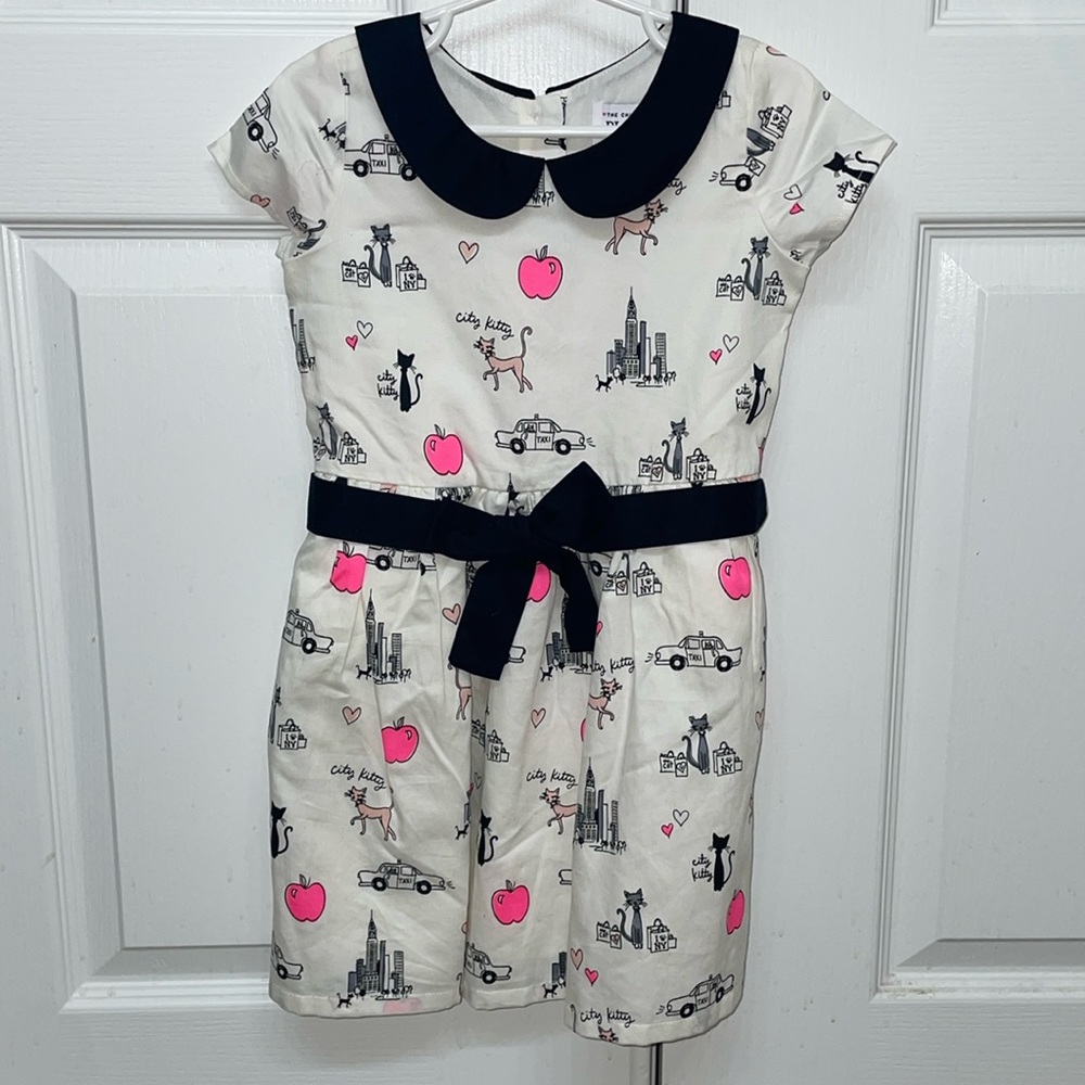 “I 🩷 NY City Kitty” Preppy Dress